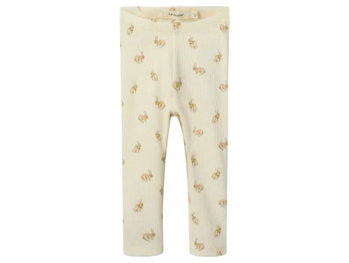 Lil Atelier turtledove rabbit leggings